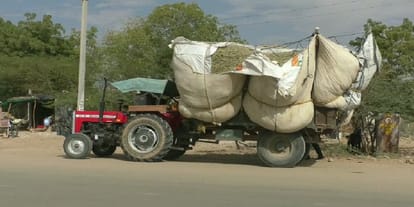 road accidents in rajasthan opened eyes for the transportation against overloading 