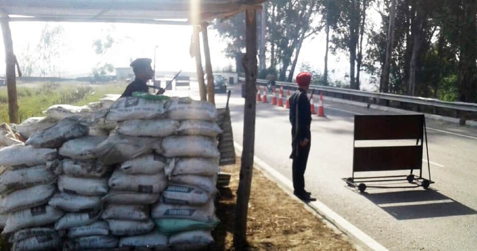 Suspects Seen in Pathankot of Punjab, Five Cases