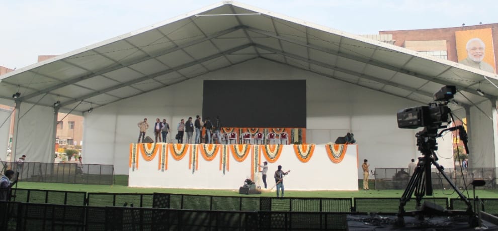 bjp mla sweating day and night to gather mass in pm modi rally during magenta metro line launch