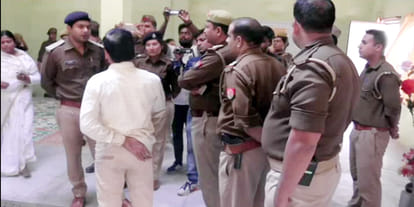 police team search baba virendra dixit ashram