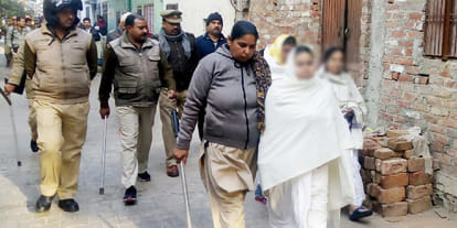 police team search baba virendra dixit ashram