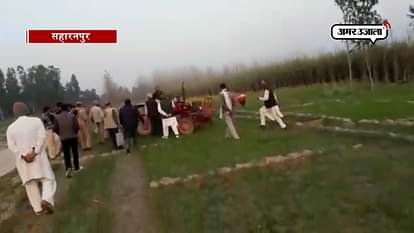 uttar pradesh saharanpur frees possession of 82 bigha land yogi