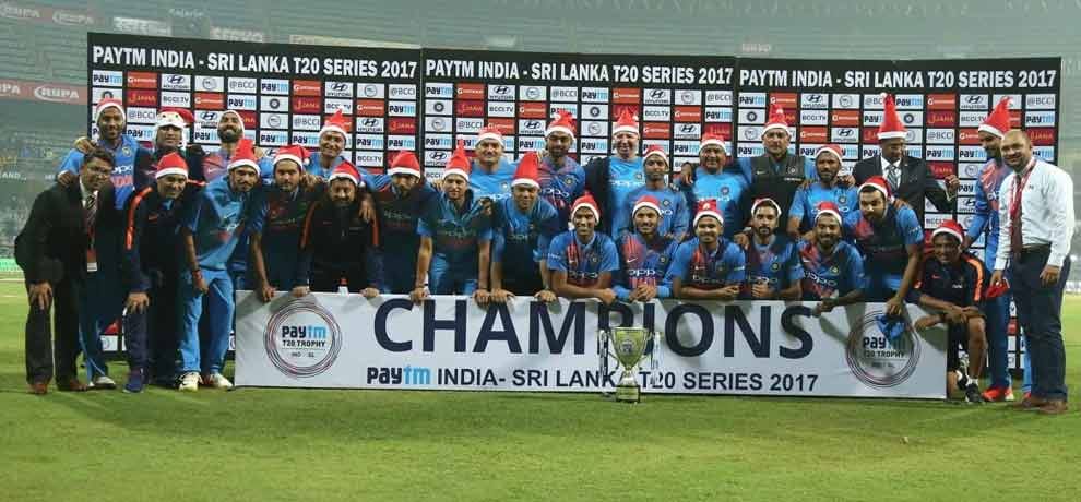 india vs sri lanka third t20i mumbai wankhede stadium live score card