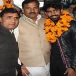 कपिल चौधरी जोरदार स्वागत