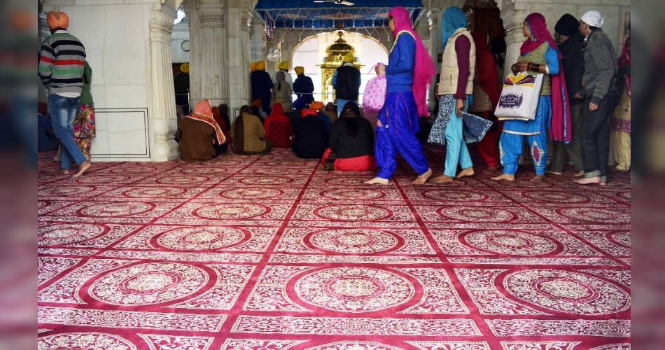 Foreign carpets, amritsar golden temple, Akal takht sahib