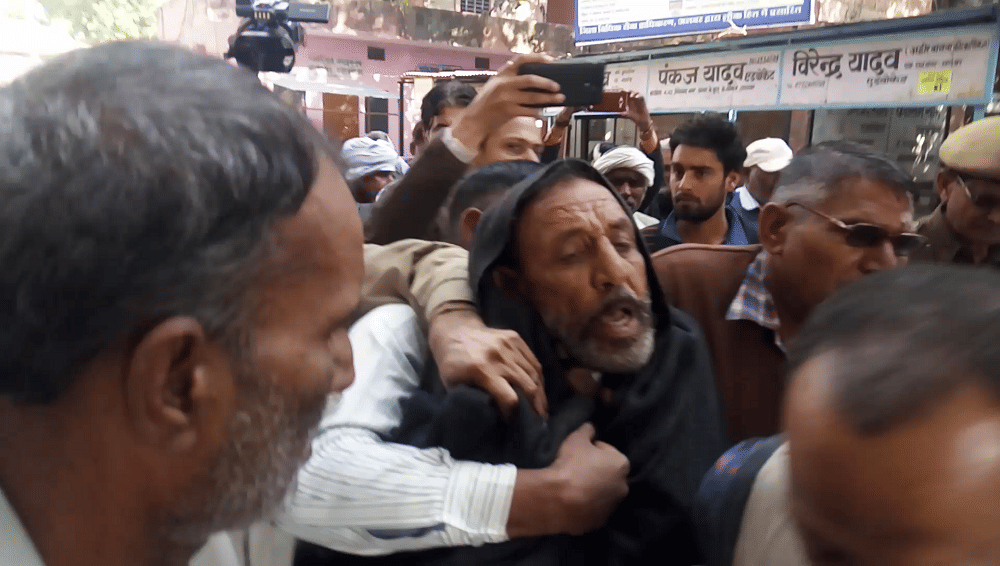 Rajasthan A man attempted suicide in Alwar court premises 