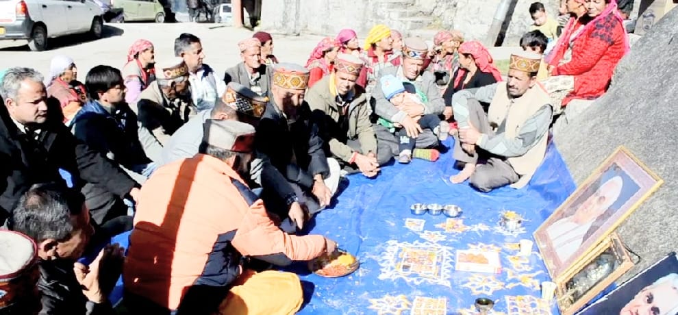 birthday celebration of atal bihari vajpayee at prini village manali