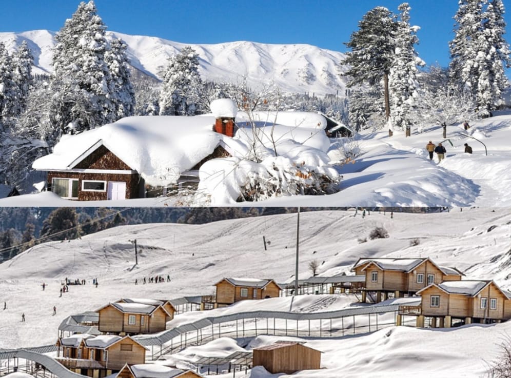 New year 2018 celebration in Auli uttarakhand