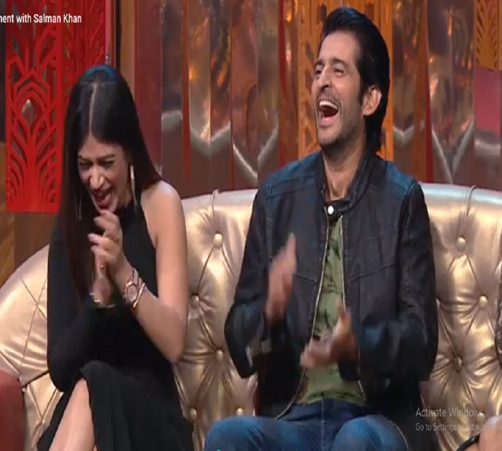  bandgi and hiten comments on hina and arshi khan in entertainment ki raat