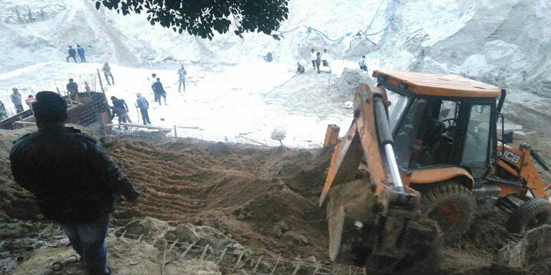 Shivling found in excavation kanpur