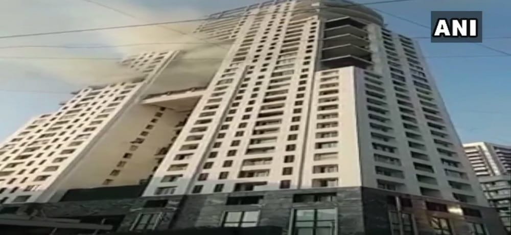Fire in Mumbai multi storey building house of former CM is also in this building