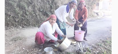  jairam thakur father's death anniversary function at mandi