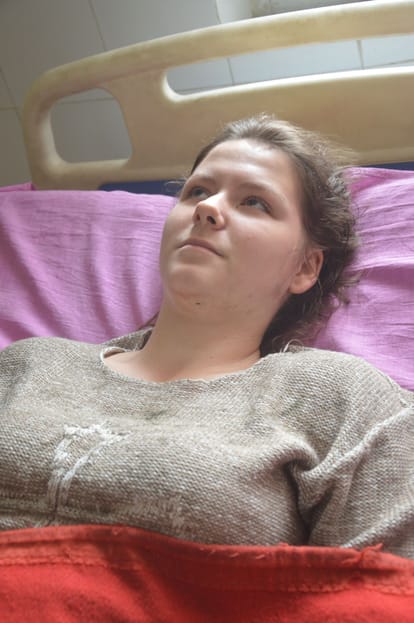 the woman of ukraine got died in car accident on yamuna express way