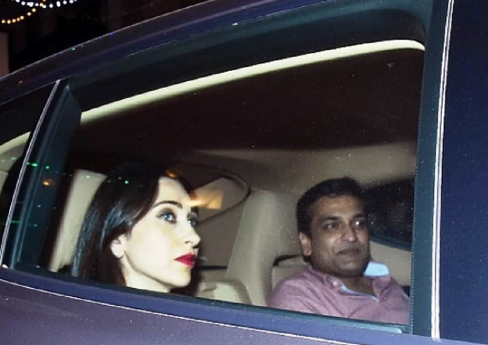 Karishma Kapoor Spotted With Boyfriend Sandeep Toshniwal in kareena kapoor khan christmas party