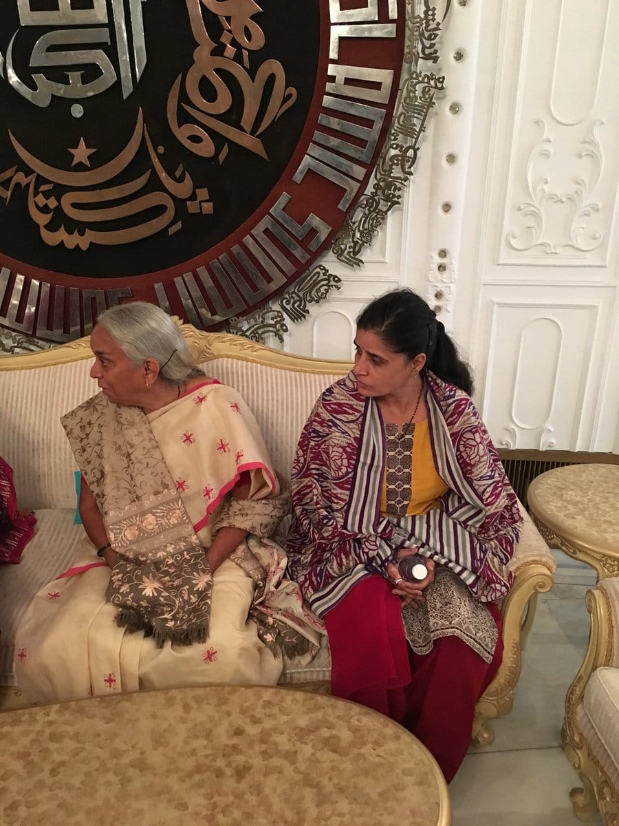 pakistan says they felt something suspicious thats why they stopped jadhav wifes shoes