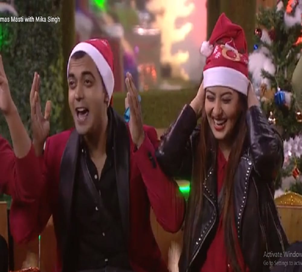 mika singh gifts to shilpa on christmas in bigg boss 11