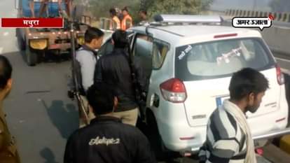 ACCIDENT TOOK TWO LIFE ON YAMUNA EXPRESSWAY IN MATHURA