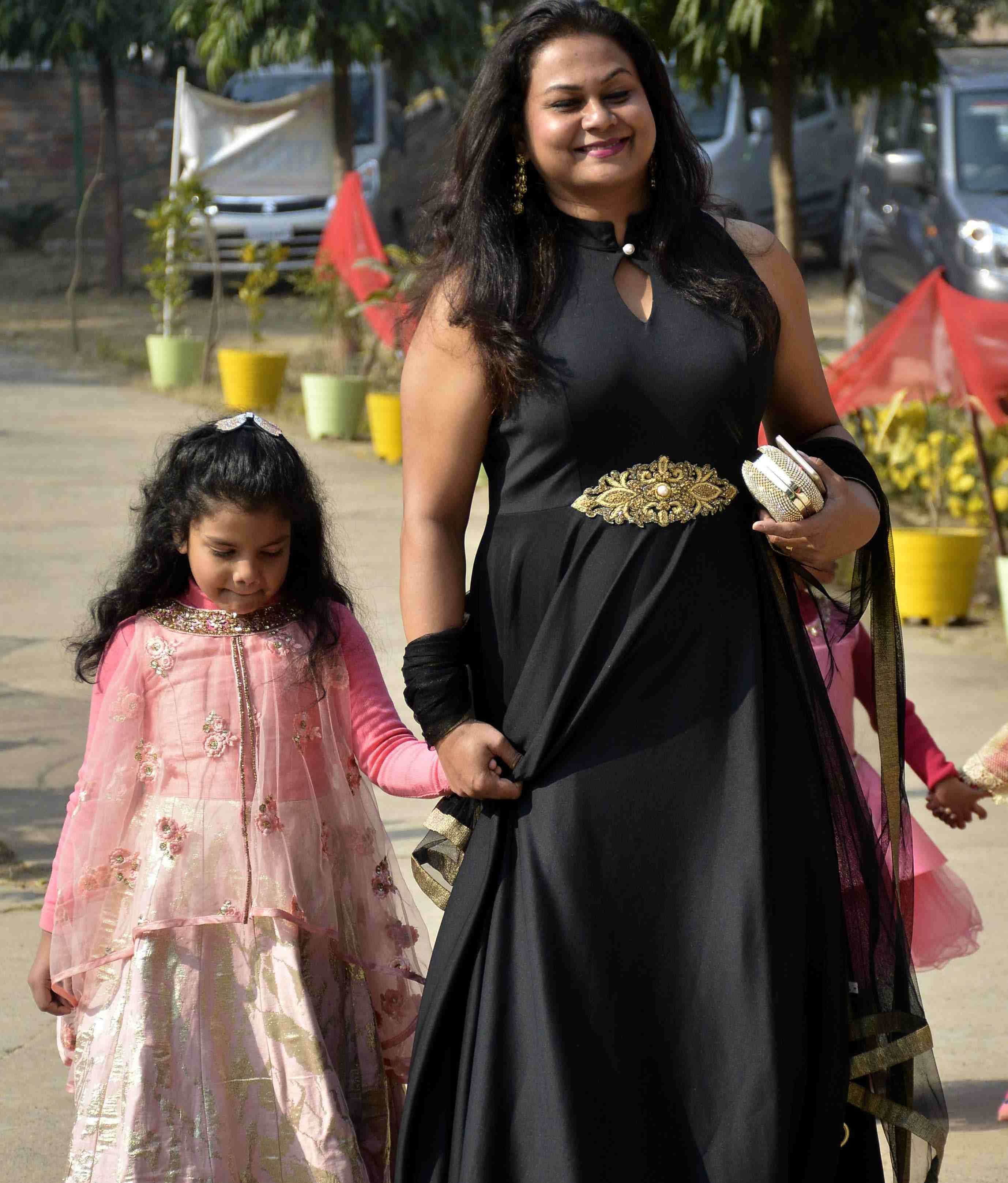 Merry christmas celebrate in church in varanasi