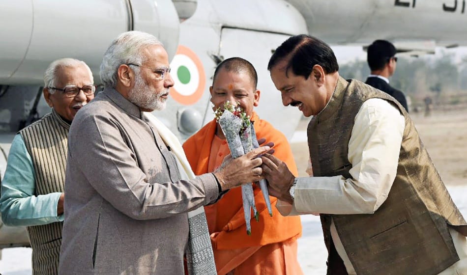 pm modi travelled four times in metro