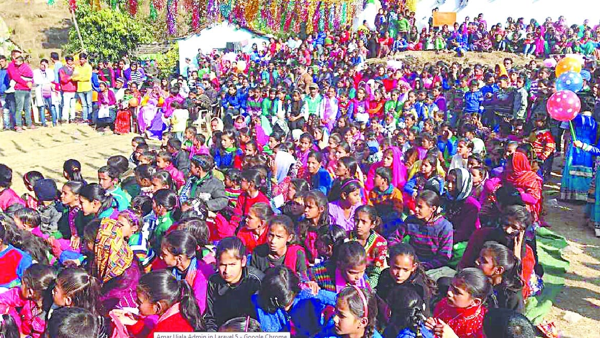 Festive celebrated Christmas fair at Fatagali church