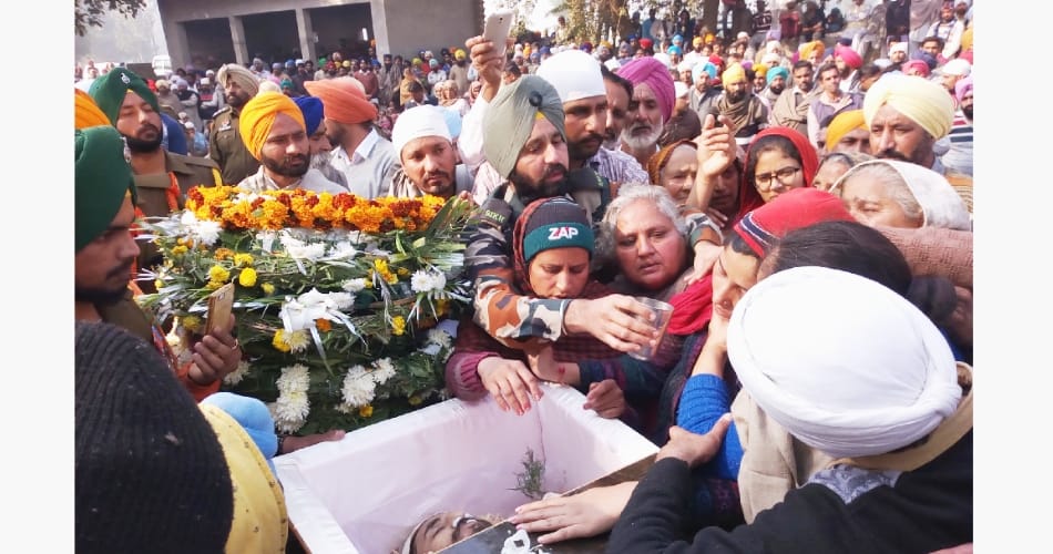 Kuldeep Singh’s last rites held with military honours