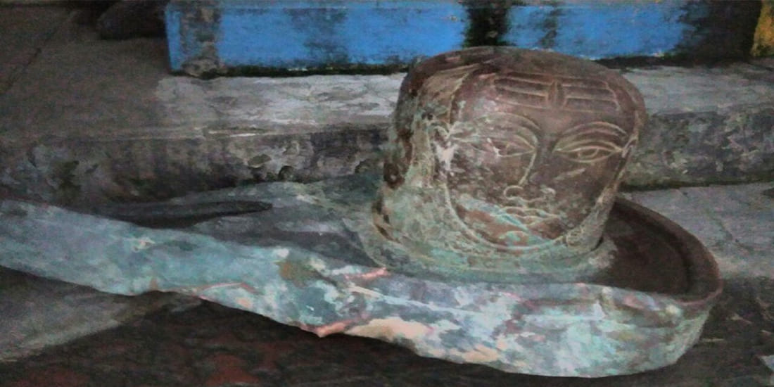 Shivling found in excavation kanpur