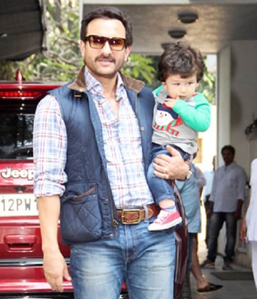 See pics of Taimur Ali Khan finally walking hand in hand with Kareena Kapoor and Saif Ali Khan