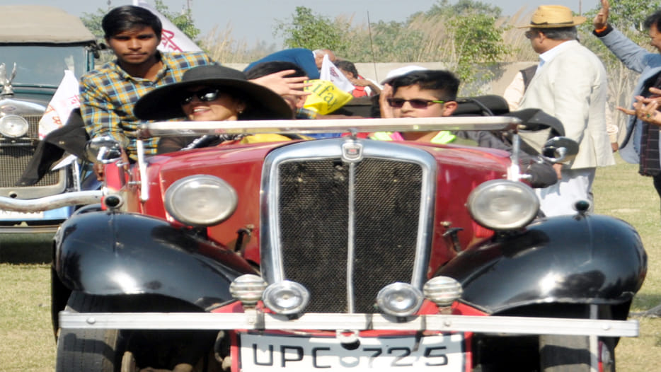 Vintage Car Rally in Kanpur