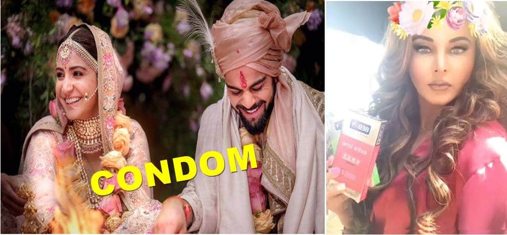Actress Rakhi Sawant wants to gift condom to Virat Kohli and Anushka Sharma
