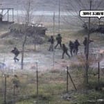 One intruders was shot dead by Army on loc when challenged another ran back to pak in jammu kashmir