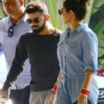 virat kohli and anushka sharma new look before mumbai reception