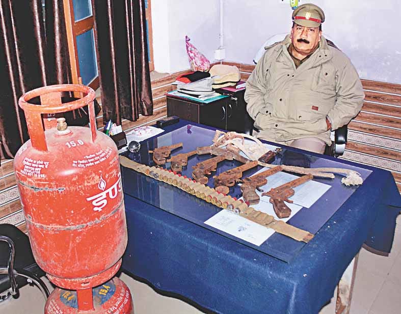 suspended daroga recovered the goods from the house 