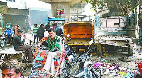 Development of crores with Shahmatganj flyover