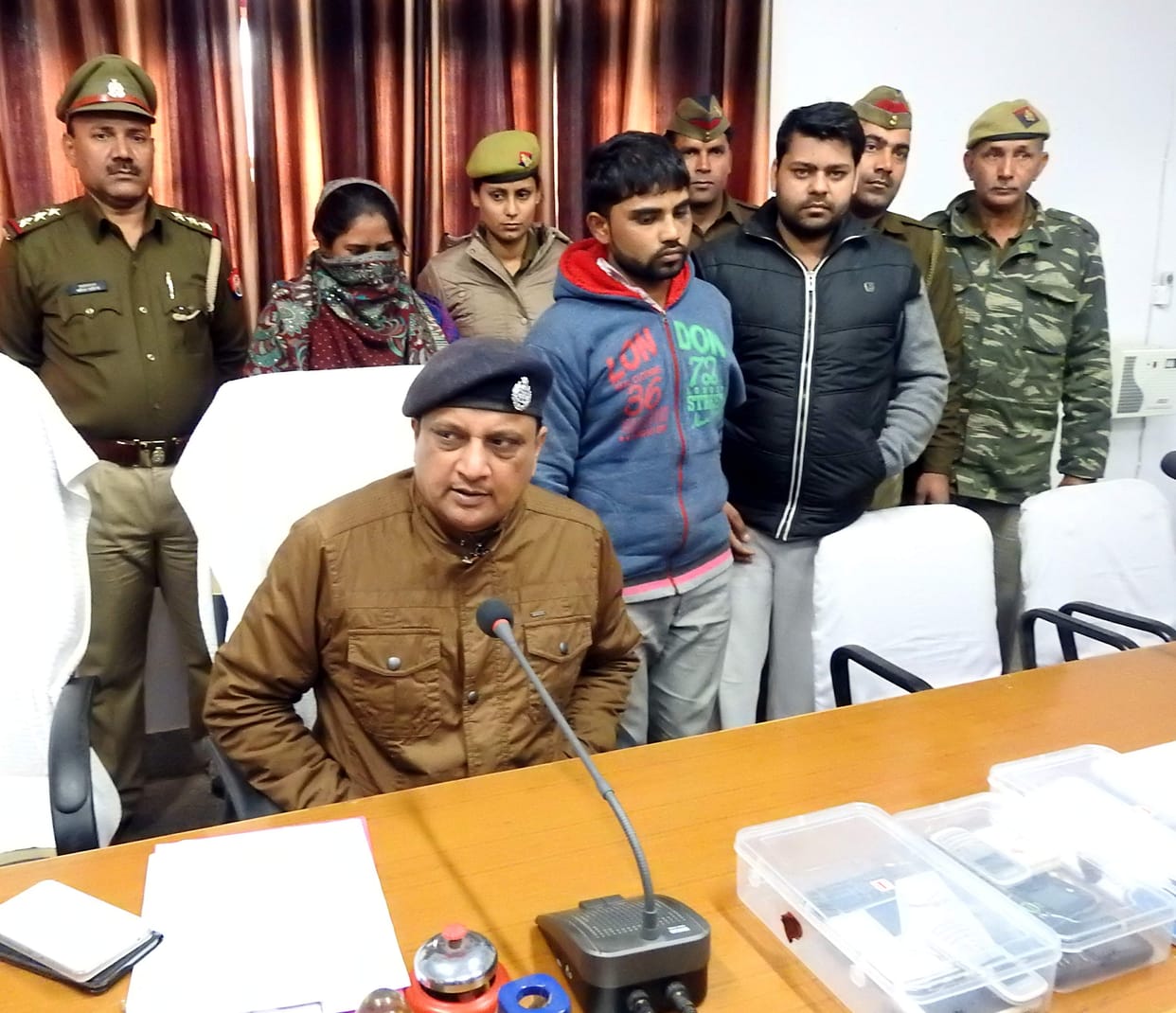 thug arrested by police in amroha