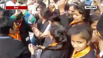 ABVP SWEEPS SHAHEED MANGAL PANDEY COLLEGE ELECTION IN MEERUT