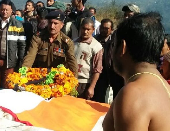 Army man funeral 