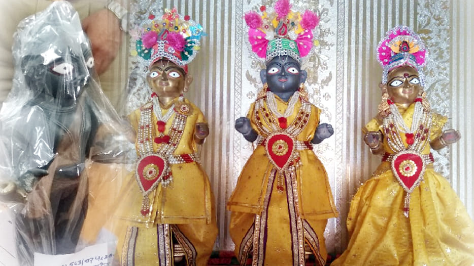 police reveal of jalaun sculpture theft