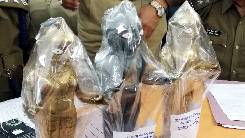 police reveal of jalaun sculpture theft