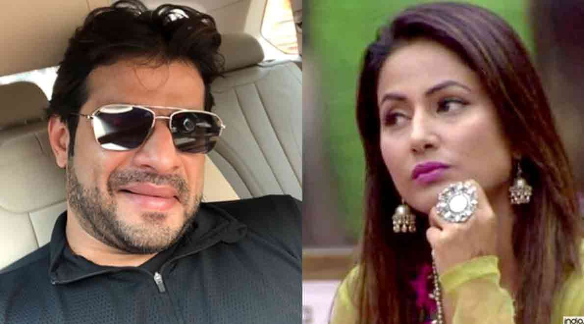 bigg boss 11 karan said that hina khan is a fake girl and she is proudy