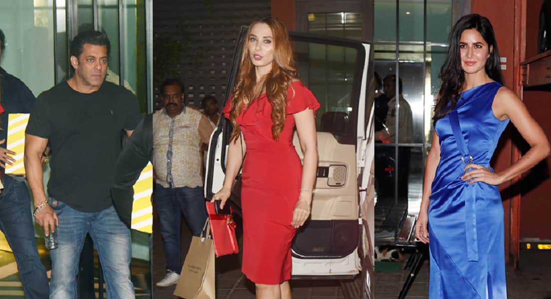 Salman Khan and Iulia Vantur attend Arpita Christmas party while Katrina Kaif arrives solo 
