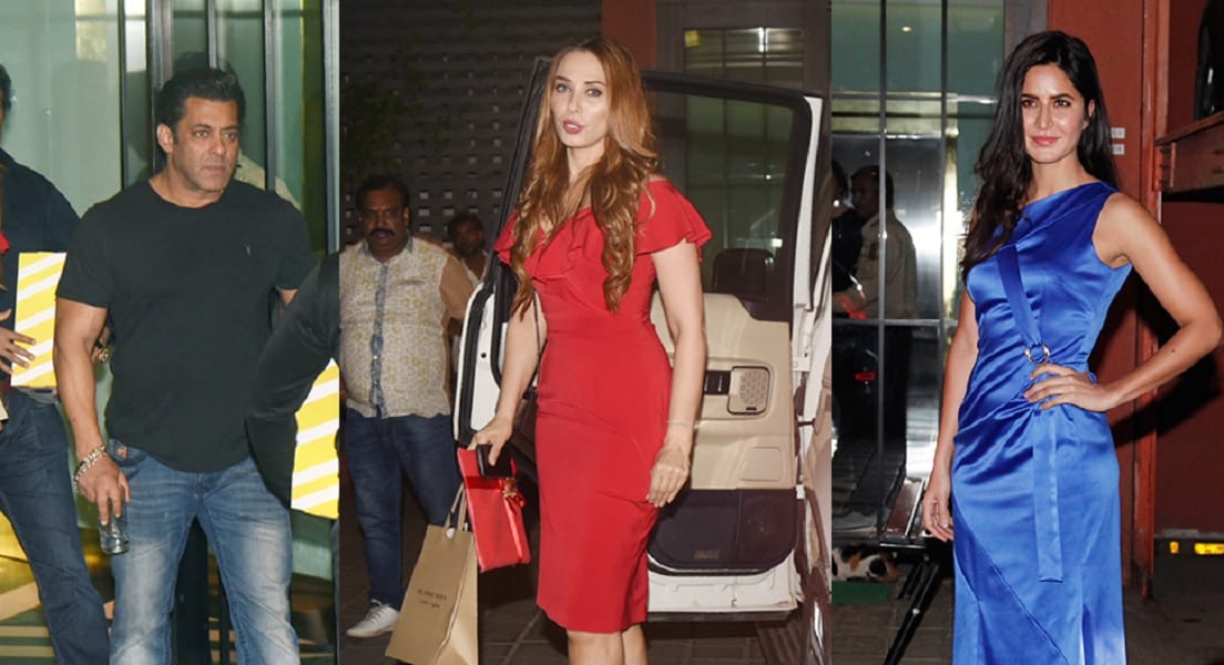 Salman Khan and Iulia Vantur attend Arpita Christmas party while Katrina Kaif arrives solo 