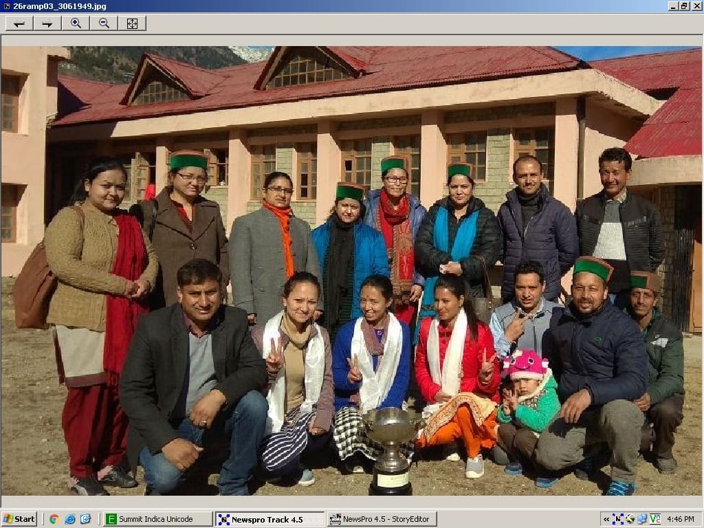 टेबल टेनिस में छाया रिकांगपिओ कॉलेज