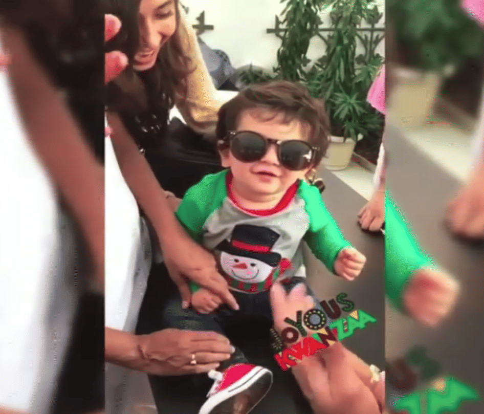 Taimur Ali Khan calls his father Saif Ali Khan as 'Sir