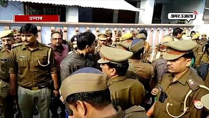 dispute between Police personals and activists of Hindu Jagaran Mancha in unnao