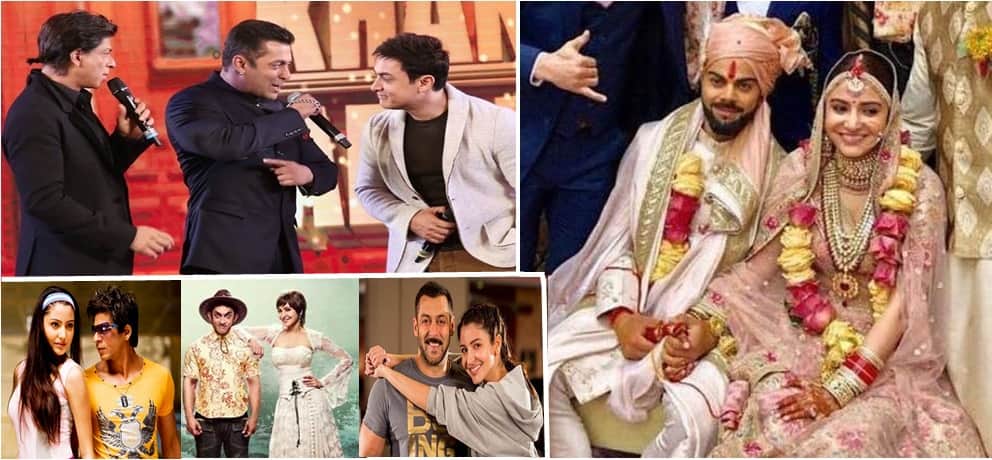 Salman, SRK and Aamir will not attend Virat Anushkas wedding reception