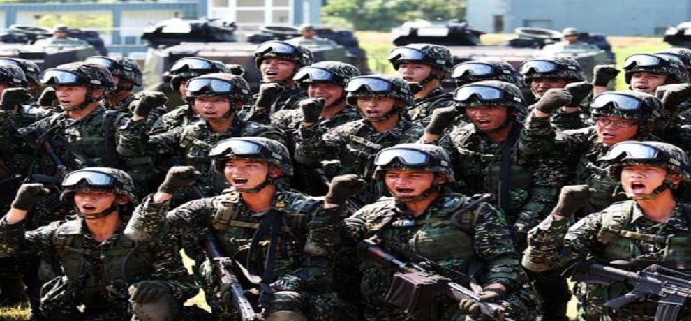 Taiwan warns unauthorized war against China for Military drill