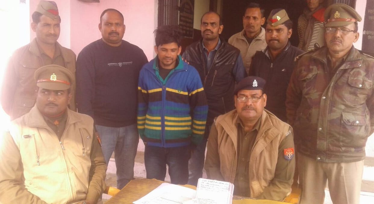 चंदौसी के पशु व्यापारियों से लूट में रामपुर का हिस्ट्रीशीटर गिरफ्तार