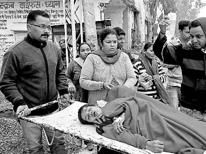 तेज रफ्तार बाइक की चपेट में आने से दिव्यांग बच्चा घायल
