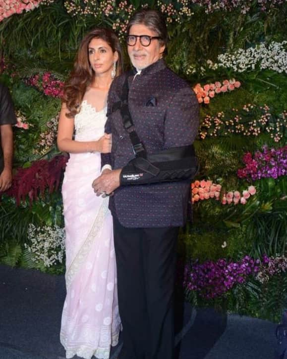 anushka sharma virat kohli reception amitabh bachchan, aishwarya rai, abhishek bachchan