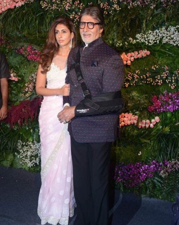 anushka sharma virat kohli reception amitabh bachchan, aishwarya rai, abhishek bachchan
